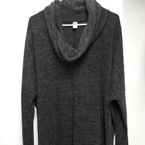 Dolman sleeve sweater dress